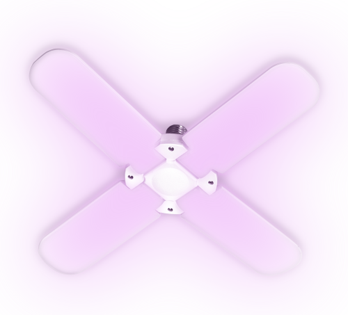 Лампа PPG T95-4p AGRO 36w FR E27 ( для растений) Jazzway