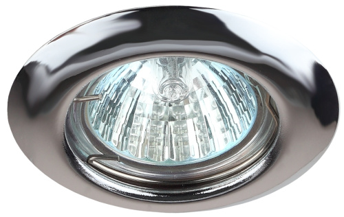 Светильник ST3 CH ЭРА штампованный MR16.12V/220V. 50W хром