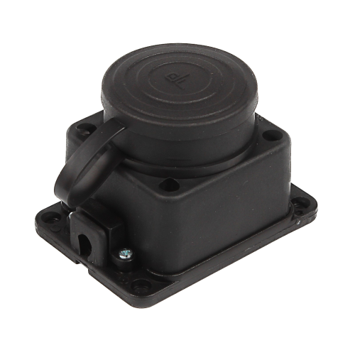 Розетка настенная каучук 3ф 16А 380в T.Plast