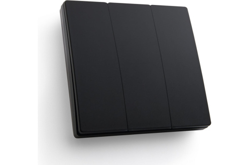 Выключатель дистанционного управления 230V 500W трехклавишный, TM83, черный