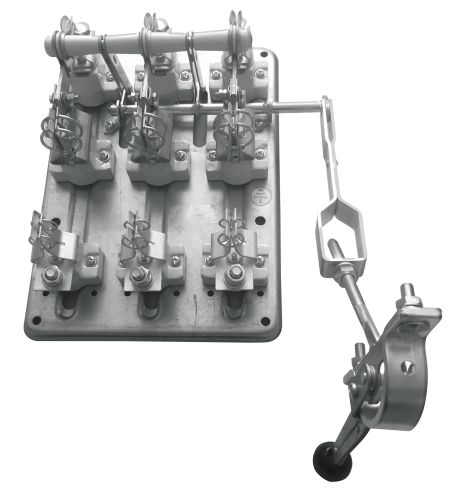 Разъединитель РПС-6 630А правый привод без ППН EKF PROxima