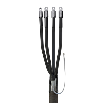 Муфта 4 КВ(Н)Тп-1 (70-120) с наконечниками (пластик/бумага) ЗЭТАРУС