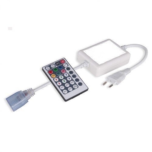 Сетевой шнур для RGB ленты 220В с контроллером с пультом ДУ (50) LEEK LE010631-012