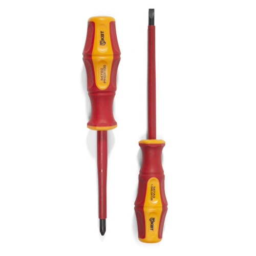 Отвертка диэлектрическая "Профи" PH1*80 (КВТ) 78611