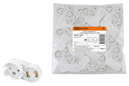 Патрон G13 со стартеродержателем  накидной TDM