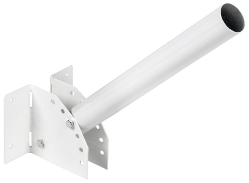 Кронштейн КР-4M D=48 L=500 под монтажную ленту регулируемый угол белый IEK
