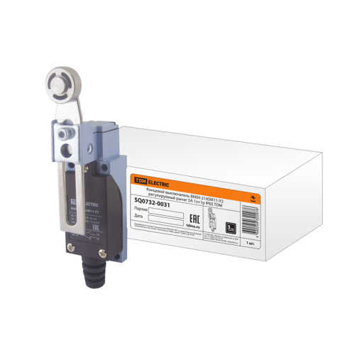 Концевой выключатель ВККН-2145М11-У2 регулируемый рычаг 5А 1з+1р IP65 TDM