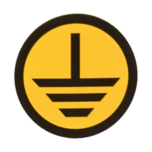 Наклейка "Земля" (d20мм.) EKF PROxima