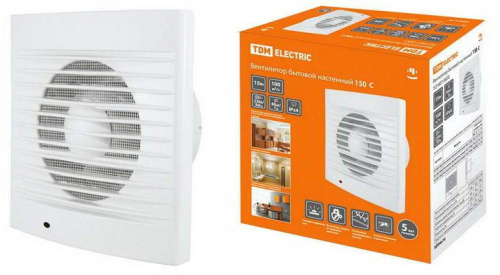 Вентилятор бытовой настенный 150 С TDM