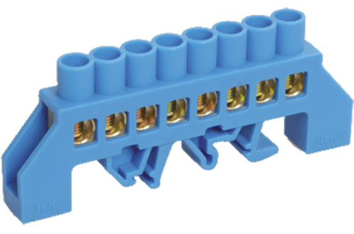 Шина N "ноль" в комб DIN-изол "Стойка" ШНИ-8х12-8-КС-С ИЭК