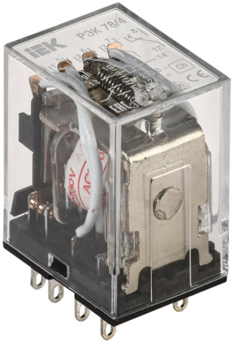 Реле РЭК78/4(MY4)  3А  220В АC ИЭК