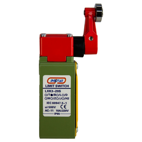 Выключатель концевой LXK3-20S/B IP65 роликовый рычаг 10А 1НО+1НЗ Энергия