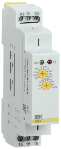 Реле времени. Функция задержки выключения. 1 контакт. 230 В AC