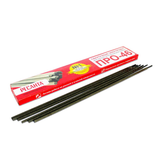 Электроды ПРО-46 Ф2,5 Пачка 1кг Ресанта