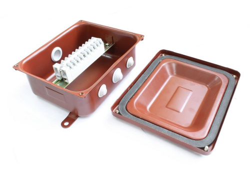 Коробка монтажная КМ 43-10 У3 IP43 ступенчатый ПВХ ввод ЗЭТАРУС