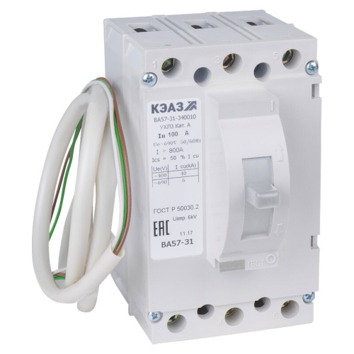Автомат ВА57-31-341110-20А-400-690AC-УХЛ3-КЭАЗ