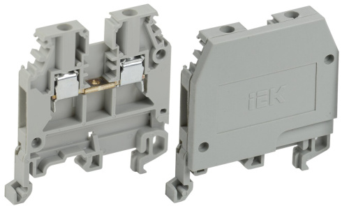 Зажим наборный ЗНИ-2,5мм2 (JXB24А) серый ИЭК
