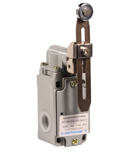 Выключатель путевой ВП-15К-21А-291-54 У2.8, рычаг с роликом, регулируемый по длине, прямого дейст