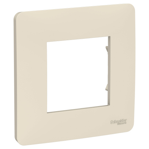 РАМКА 1-постовая, UNICA STUDIO бежев Schneider
