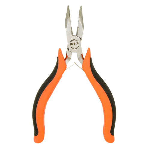 Тонкогубцы изогнутые "Мини" 120мм ШТОК