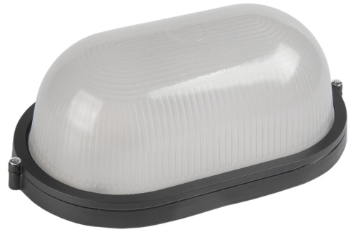 Светильник НПП1401 черный/овал 60Вт IP54  ИЭК