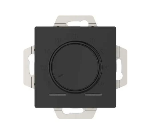 ТЕРМОСТАТ электрон. теплого пола с датчиком, 10A, механизм, КАРБОН ATLASDESIGN 