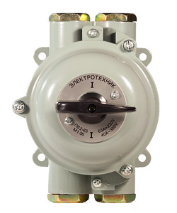 Выключатель пакетный ПВ 2-63 М1 сил. 56 (63А, силуминовый корпус, IP56)