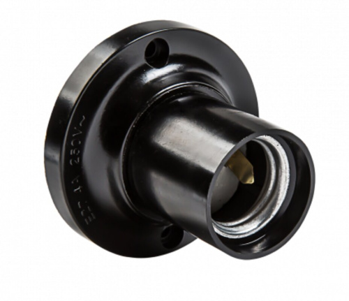 Патрон карболитовый потолочный Е27 Ф П-01