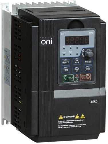 Преобразователь частоты A650 380В 3Ф 11kW 25А ONI