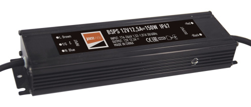 Драйвер BSPS 12V12,50A=150W IP67 3г.гар. Jazzway