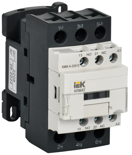 ARMAT Контактор КМИ-А-22512 LC1D 25А 400В/АС3 1НО/1НЗ IEK