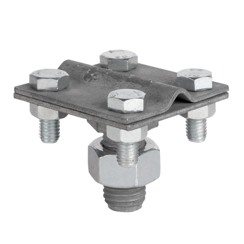 Зажим прута на штыре (пластина 56х56мм), HZ EKF PROxima