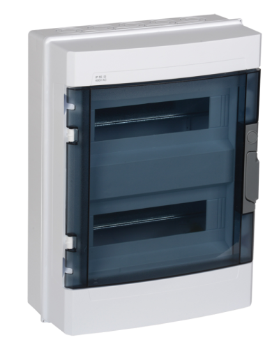 Бокс КМПн 2/24 IP55 корпус пластиковый навесной для 26 (13х2) модульных автомат. выкл. снят