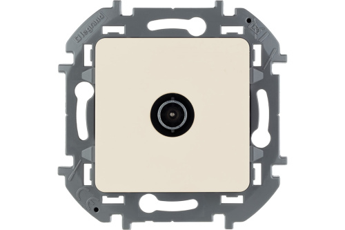 Розетка TV - оконечная - 10 дБ - 5-862 мГц - INSPIRIA - слоновая кость