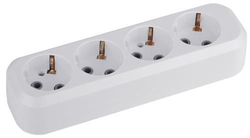 Колодка 4гн, зазeмл (20/960) KX-4e ЭРА 