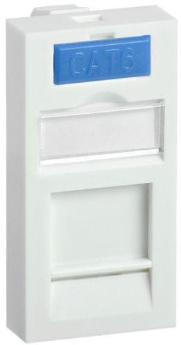 Вставка 45х22,5мм для 1 мод. Keystone Jack с маркером ITK