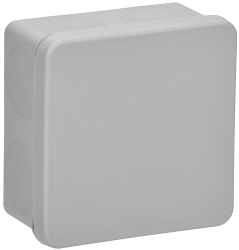 Коробка расп. КМ42455 о/п 100х100х50мм IP67 8 вв. серая IEK