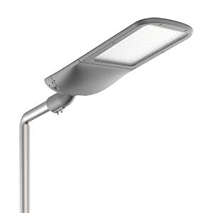 Светодиодный светильник "ВАРТОН" уличный Tornado Plaza 210 Вт креп.на консоль 4000К RAL7045 сер.муар