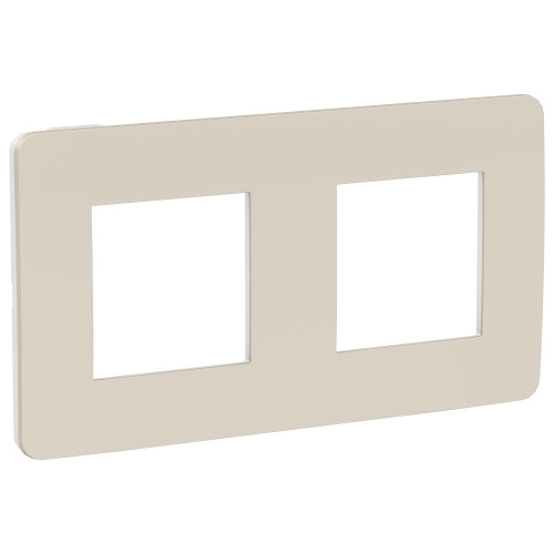 РАМКА 2-постовая, ШАМПАНЬ/белый