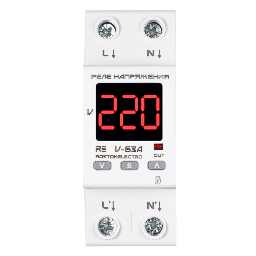 Реле напряжения RE V-63A