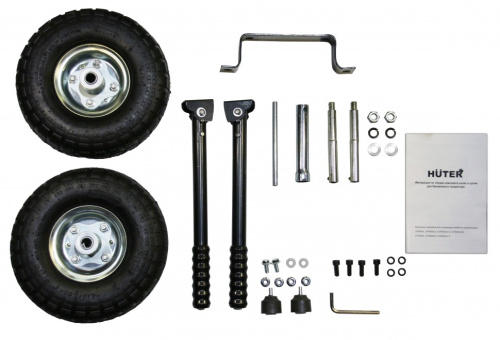 Комплект колес и ручек для бензогенераторов DY8000LX,DY9500L/LX/LX-3 HUTER