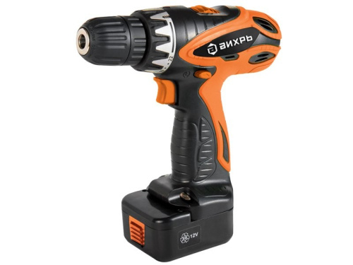 Дрель-шуруповерт аккумуляторная ДА-12-1 Вихрь 