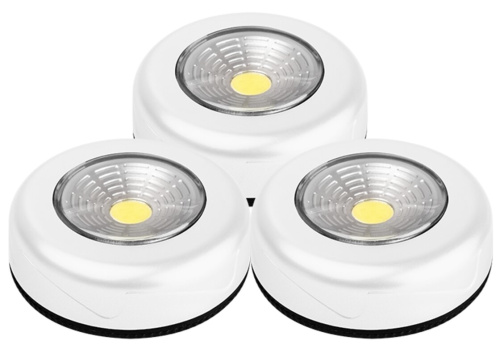 Фонарь светодиодный TF3-3xL1W-wh пушлайт бел. ФАZА 