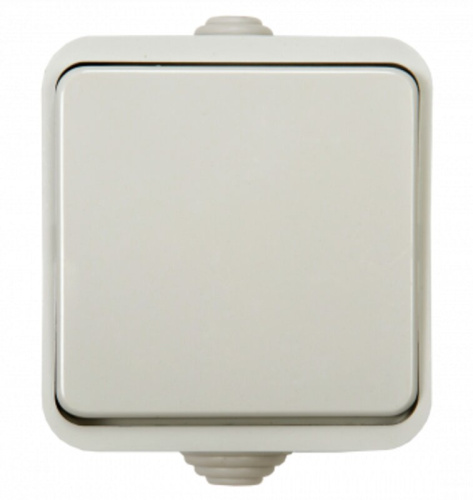 Выключатель 1кл AQUA ASD белый полугерметичный 3100