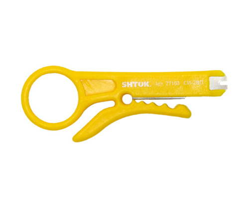 Съемник изоляции СИ-2ВП для UTP/STP кабеля и одиночных проводов с инструментом для разъемов типа 110