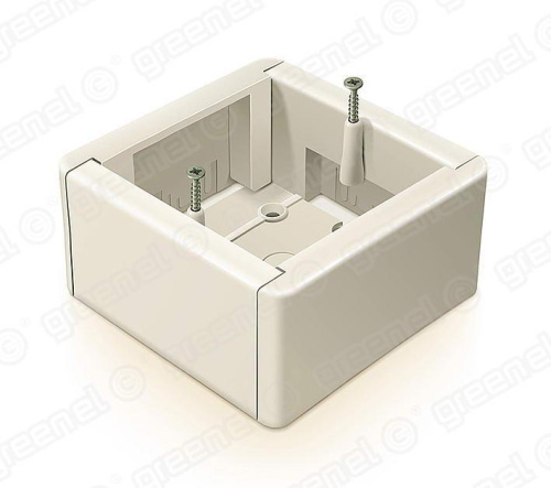 Коробка уст. о/п 88х88х44 IP20 цвет белый универсальная