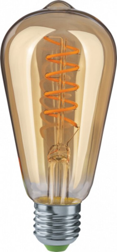Лампа Navigator NLL-F-ST64-4-230-2.5K-E27-SPIRAL