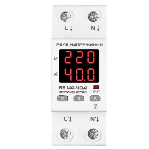 Реле напряжения RE VA-40A