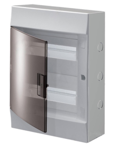 Бокс настенный 24м прозрачная дверь (с клемм) ABB Mistral41 