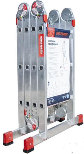 Лестница четырехсекционная 4x5 Новая высота